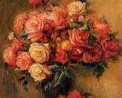 Bouquet of Roses - 皮埃尔·奥古斯特·雷诺阿